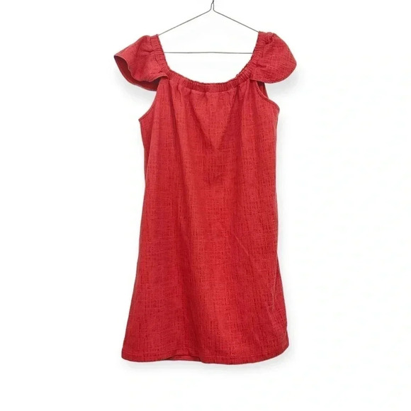 Madewell Eloise Off The Shoulder Mini Dress Size Large - Picture 1 of 5